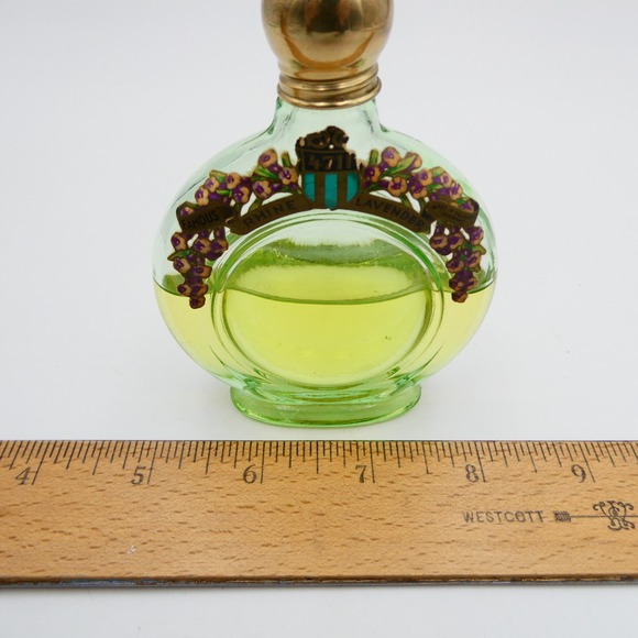 Vintage German 4711 Rhine Lavender Perfume Bottle 3.38 fl oz 60% Full - Picture 8 of 9